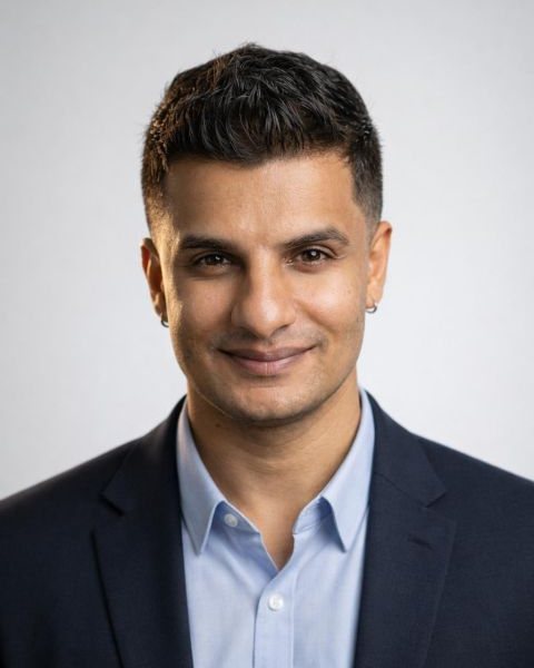 Portrait of Sultan, founder of Finch & Foothills